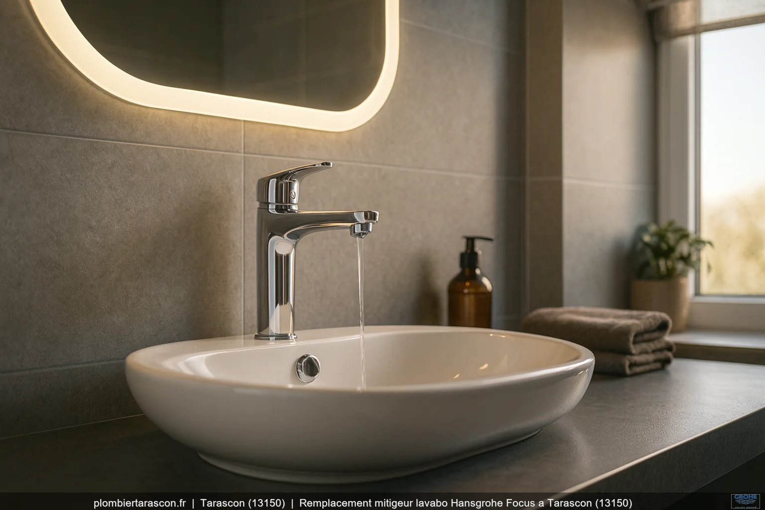Remplacement mitigeur lavabo Hansgrohe Focus a Tarascon (13150)