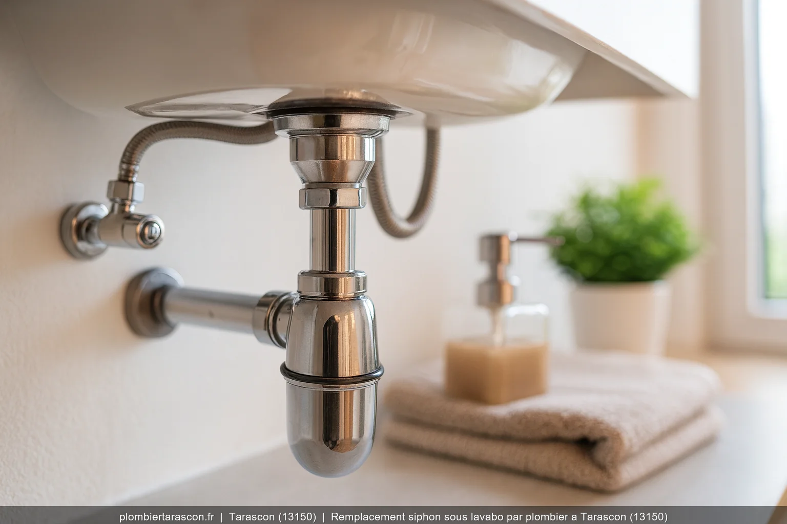 Remplacement de siphon a Tarascon