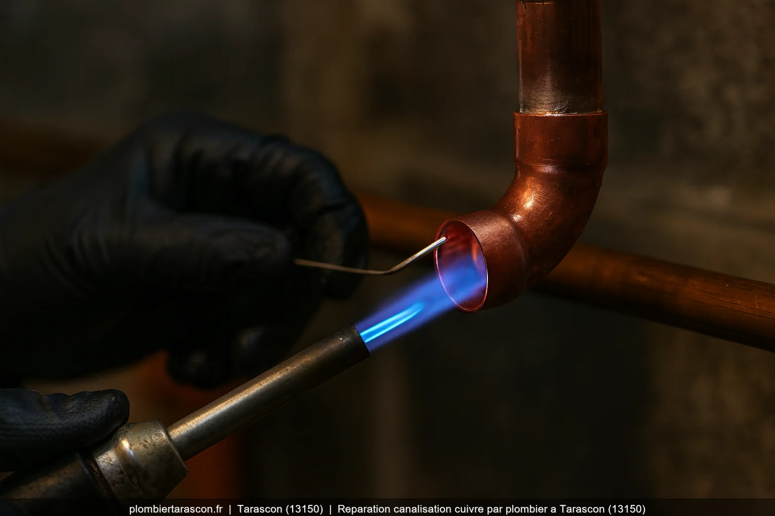 Reparation de canalisation a Tarascon