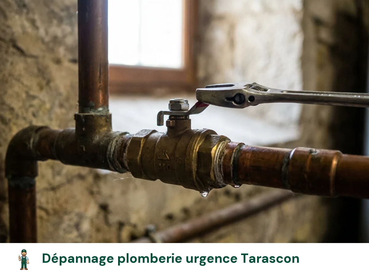 Dépannage plomberie urgence à Tarascon