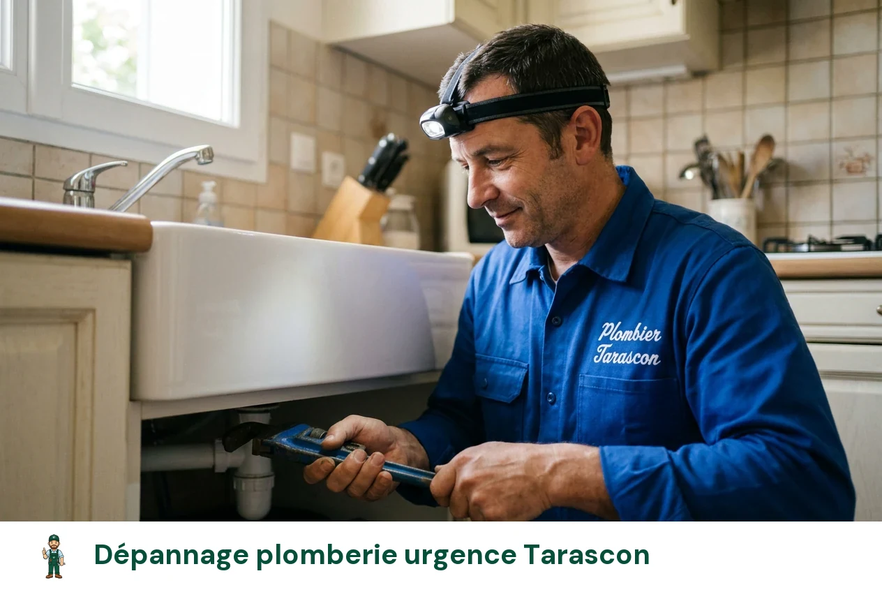Dépannage plomberie urgence à Tarascon