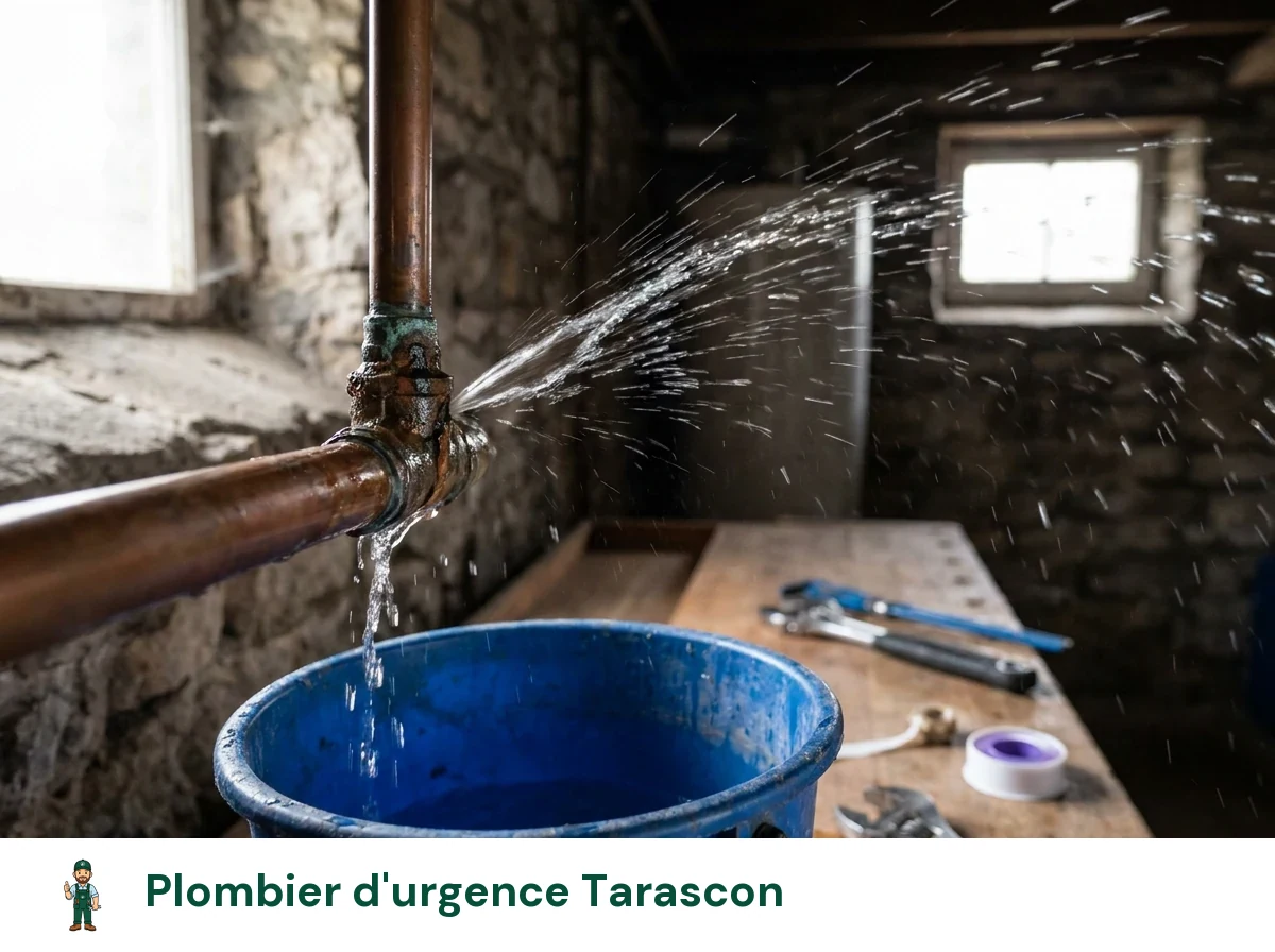 Plombier d'urgence à Tarascon