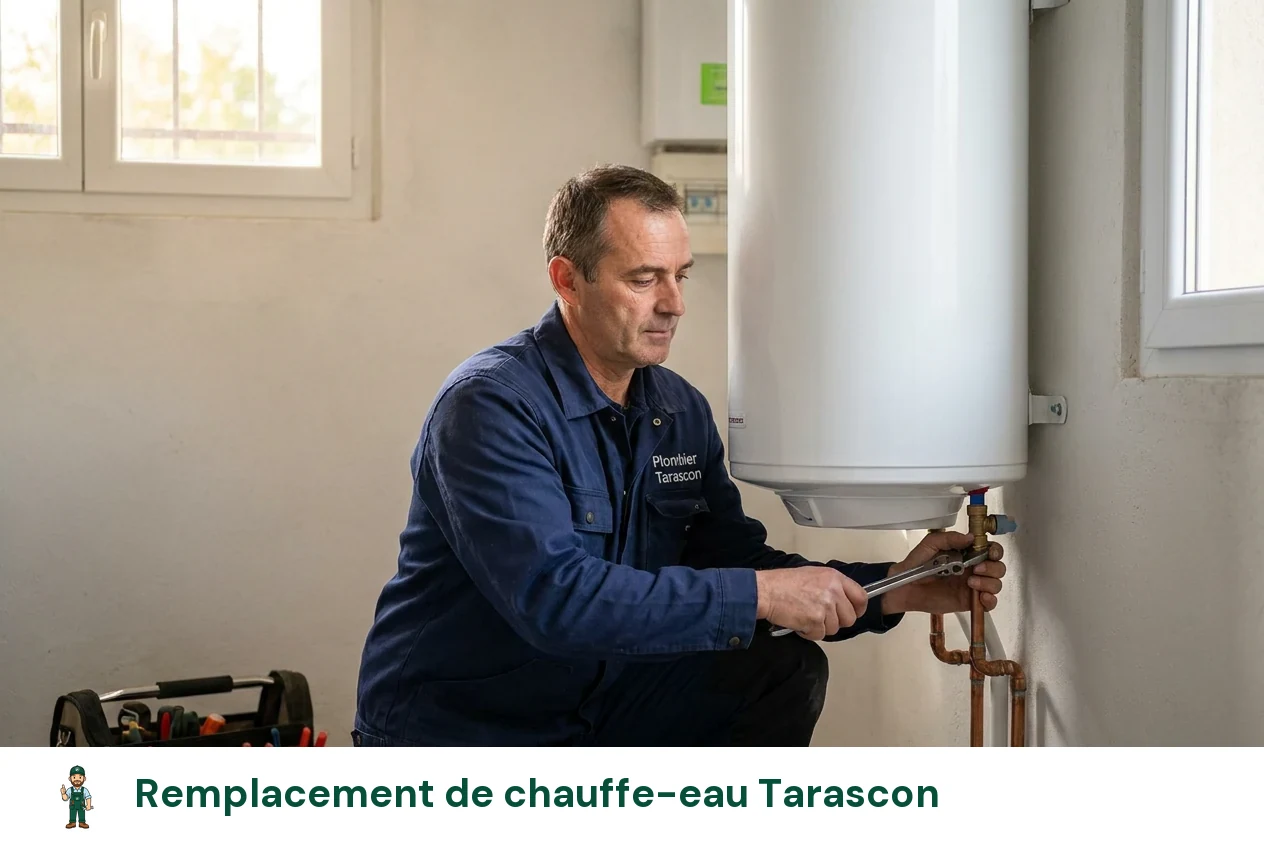 Remplacement de chauffe-eau à Tarascon