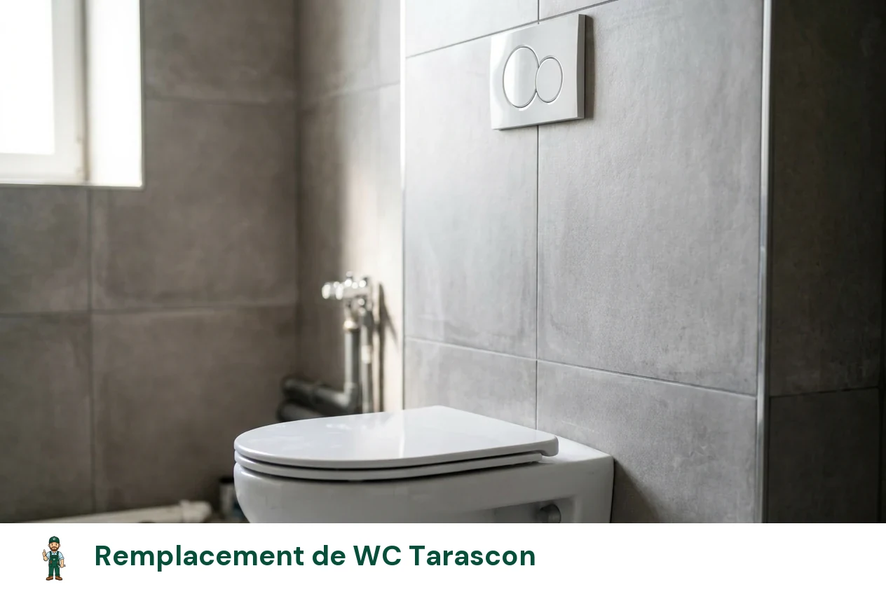 Remplacement de WC à Tarascon