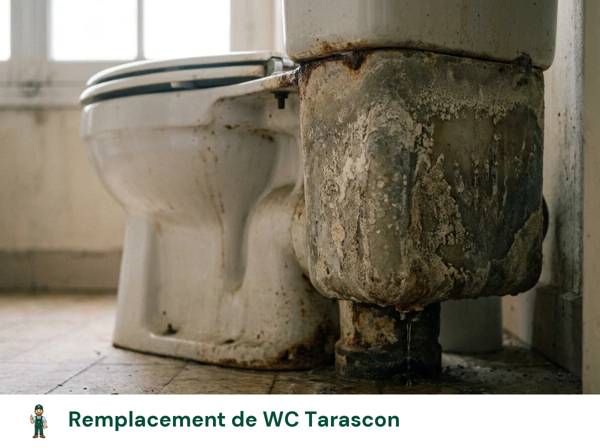 Remplacement de WC à Tarascon