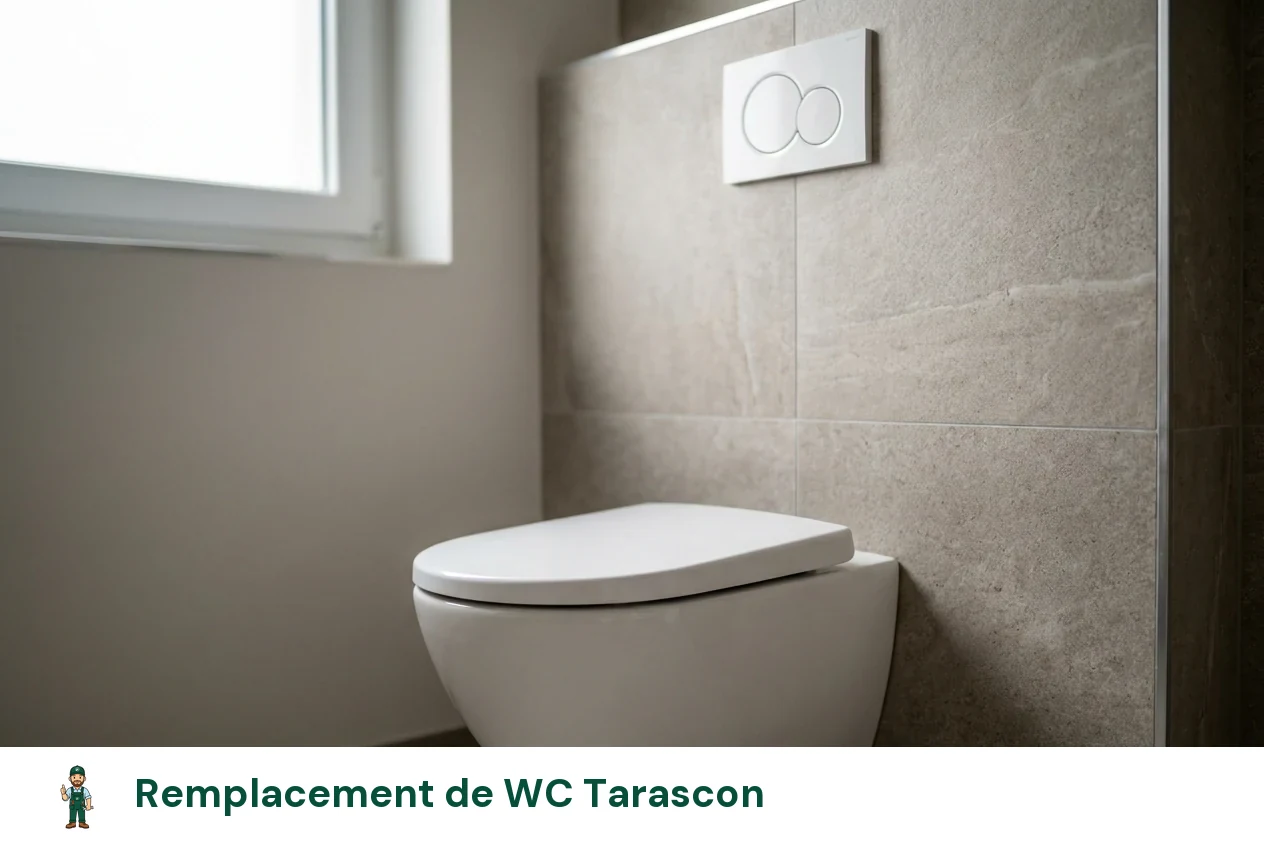 Remplacement de WC à Tarascon