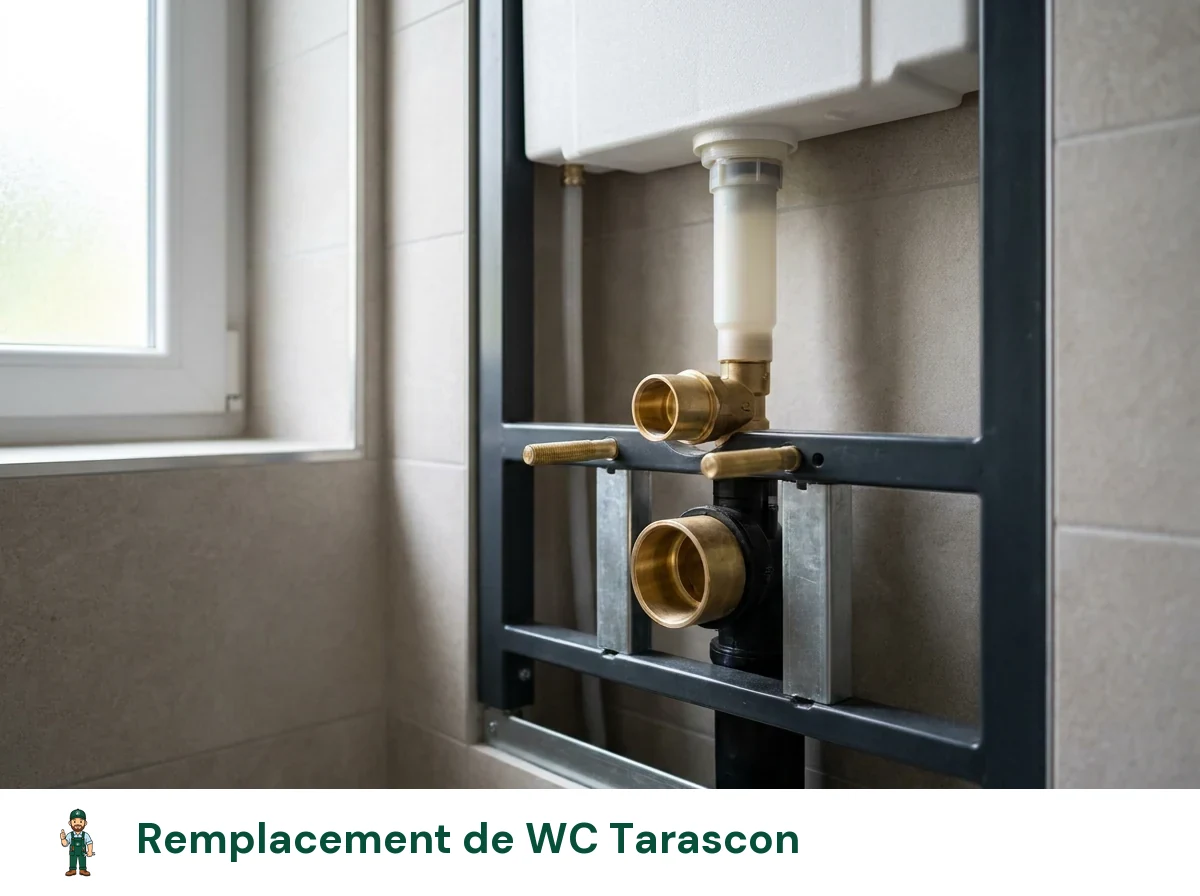 Remplacement de WC à Tarascon