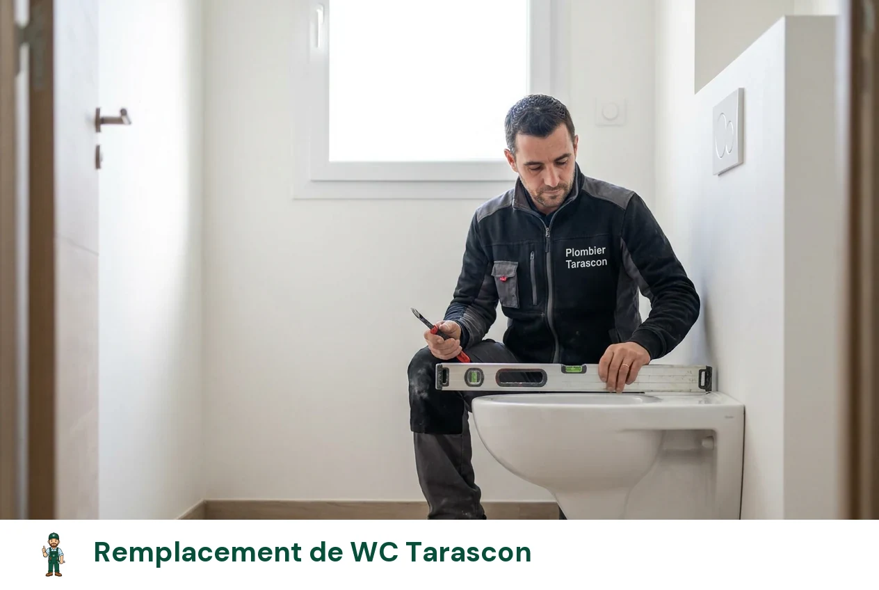 Remplacement de WC à Tarascon